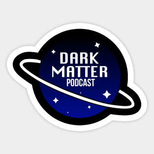 Dark Matter Planet Logo Sticker